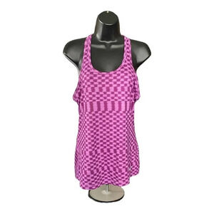 NIKE Dri-Fit Tank Top Womens Size Large Slim Fit Sleeveless Athletic Workout